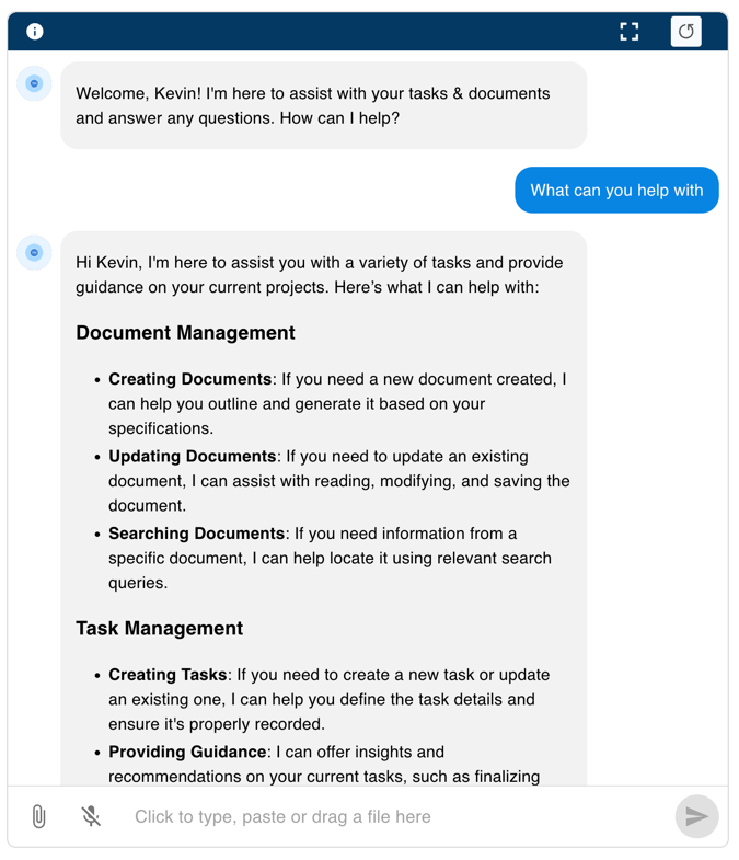 Task Management Interface