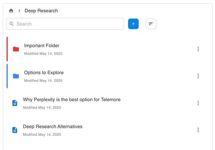 Organizing Docs